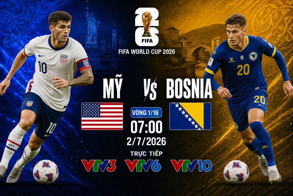 OK9: Soi kèo Mỹ vs Bosnia & Herzegovina tại World Cup 2026 3 OK9: Soi kèo Mỹ vs Bosnia & Herzegovina tại World Cup 2026